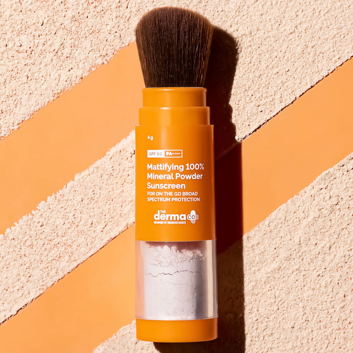 the derma co mineral powder sunscreen