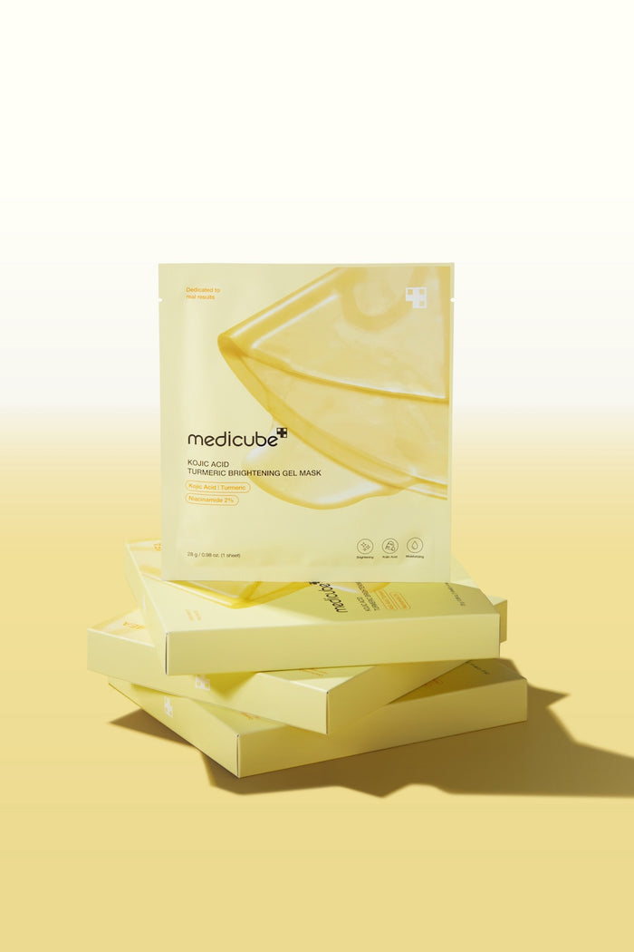 [Medicube] Kojic Acid Turmeric Brightening Gel Mask 4EA-Luxiface.com