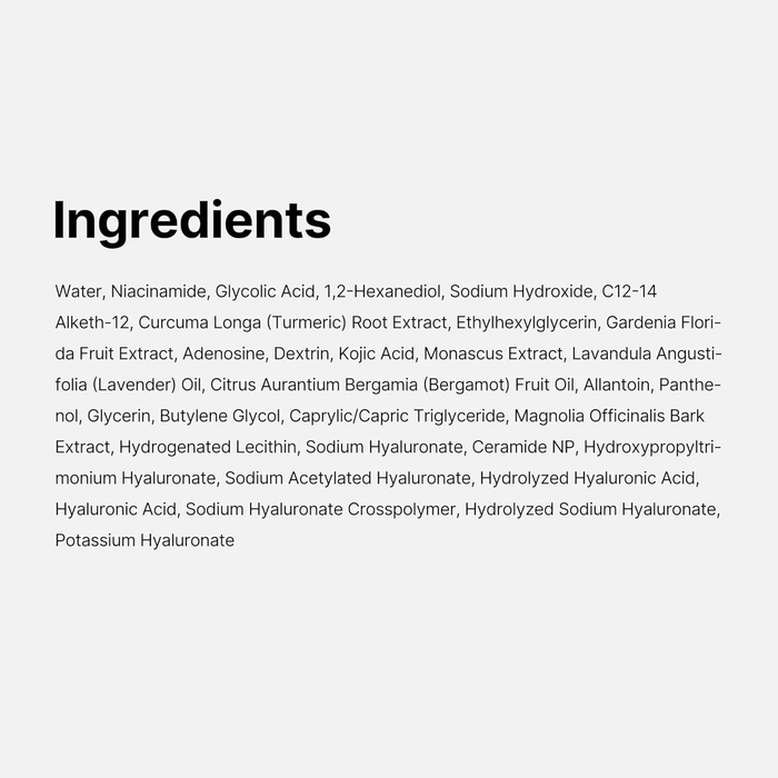 Medicube Kojic Acid Turmeric Resurfacing Toner 250ml