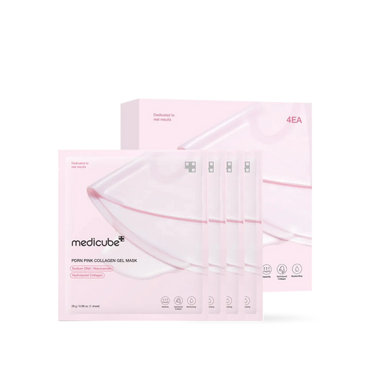 [Medicube] PDRN Pink Collagen Gel Mask 4EA-Luxiface.com