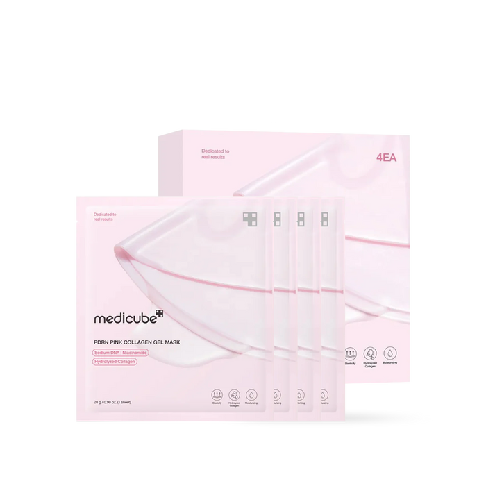 [Medicube] PDRN Pink Collagen Gel Mask 4EA-Luxiface.com