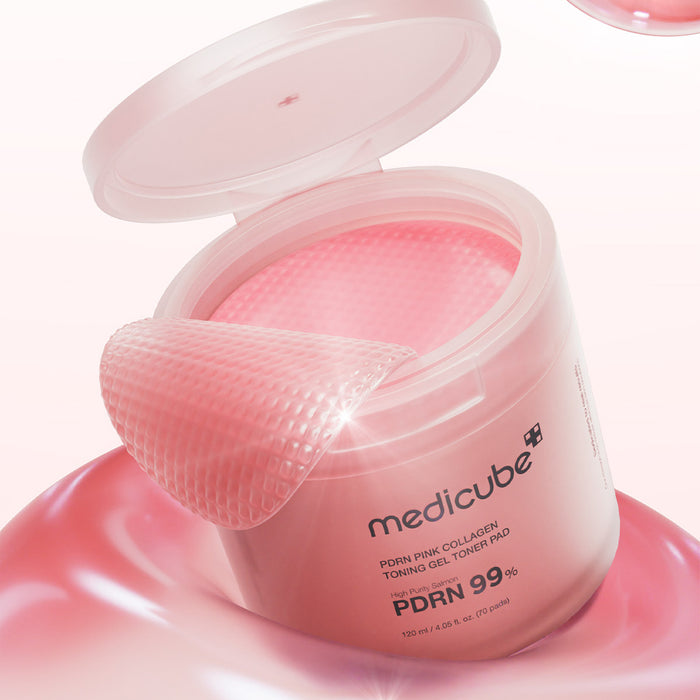 medicube PDRN Pink Collagen Toning Gel Toner Pad asian authentic genuine original korean skincare montreal toronto calgary canada thekshop thekshop.ca natural organic vegan cruelty-free cosmetics kbeauty vancouver free shipping clean beauty routine skin makeup kpop stayz stan fandom photocard stray kids treasure ateez atiny dix30 brossard ddo st-bruno new store