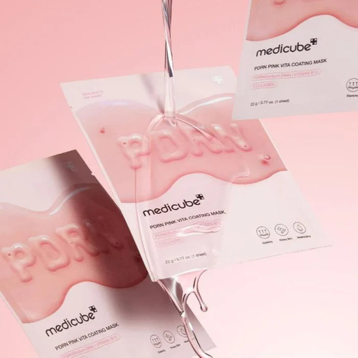 Medicube Pdrn Pink Vita Coating Mask 1Ea