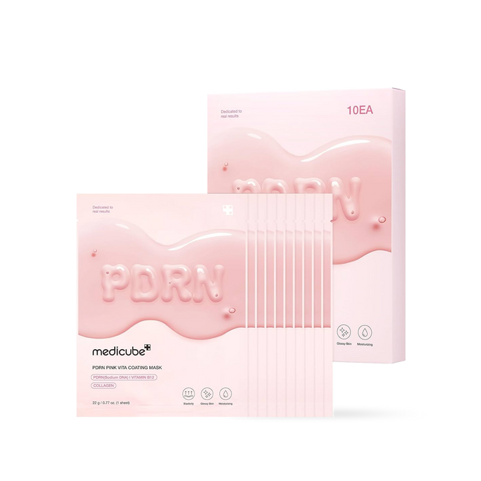 [Medicube] PDRN Vita coating Mask 10EA-Luxiface.com