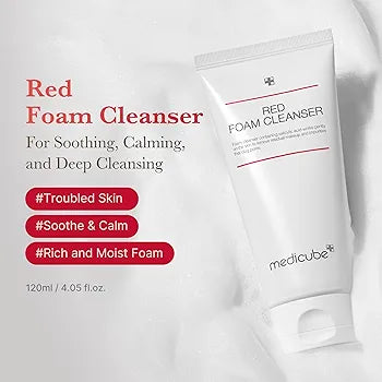 Medicube Red Foam Cleanser.