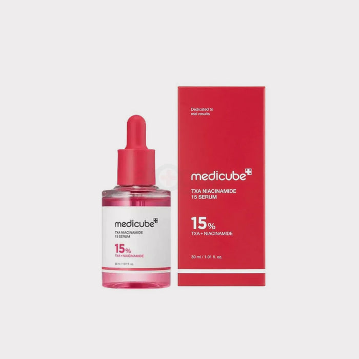 medicube TXA Niacinamide 15 Serum 30mL Korean brightening treatment for hyperpigmentation with Tranexamic acid
