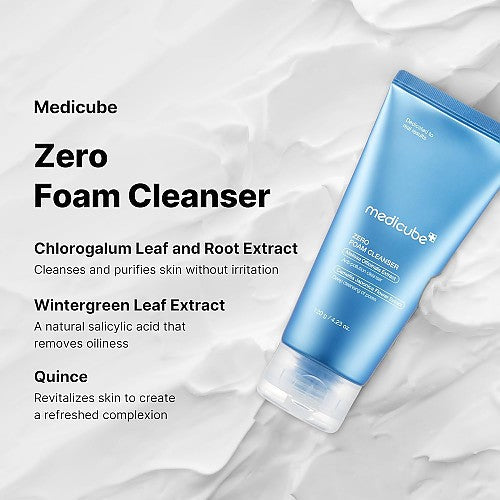 Medicube Zero Foam Cleanser 120g / 4.23 oz.