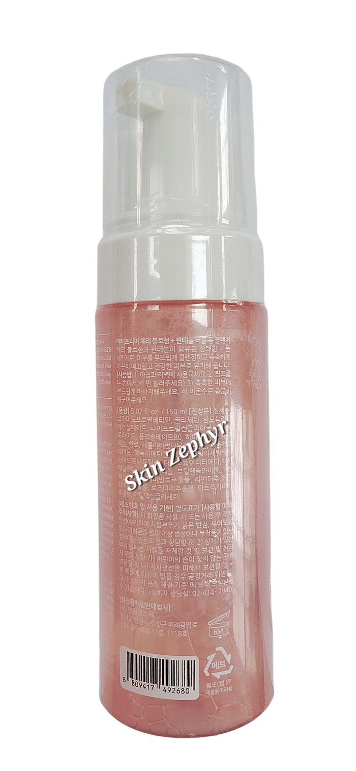 Medifordear Cherry Blossom and Panthenol Bubble Foaming Cleanser