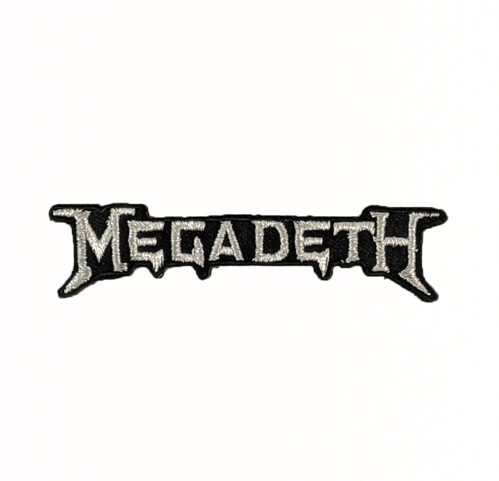 MEGADETH (Silver Logo) Patch