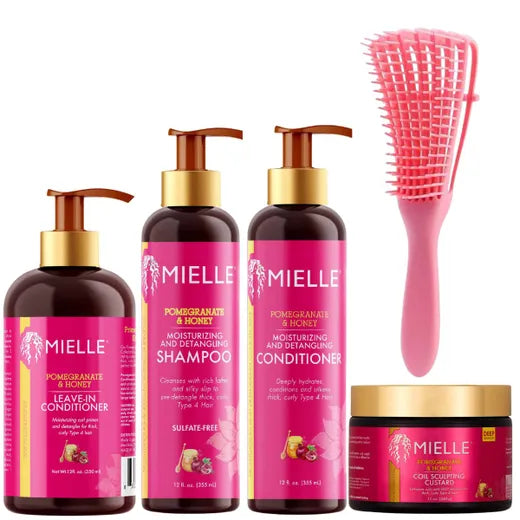 Mielle Pomegranate & Honey Detangle & Define Kit