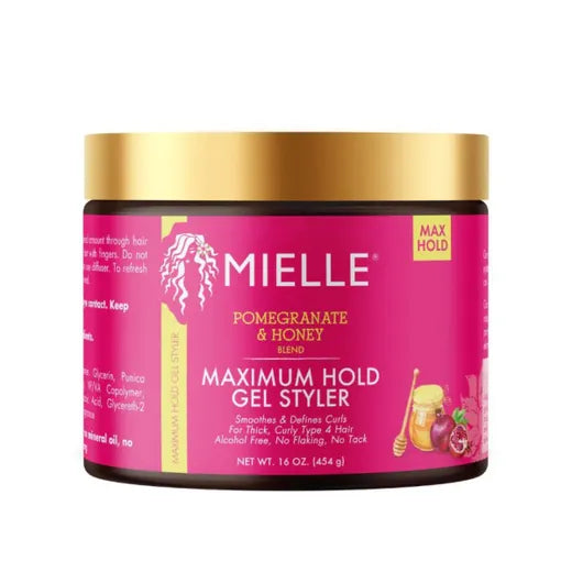 Mielle Pomegranate & Honey Maximum Hold Gel Styler 454g