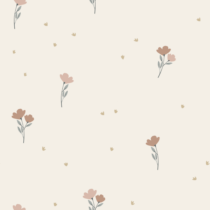 A floral pattern.
