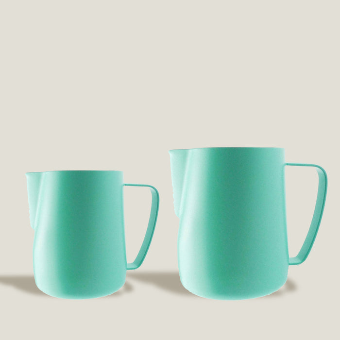 Mint Blue Milk Frothing Pitcher Jug