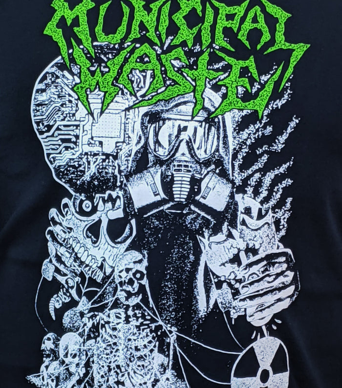 MUNICIPAL WASTE (Biotech Gasmask) Mens T-Shirt
