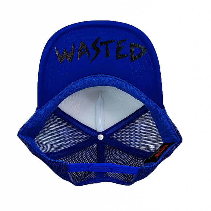 MUNICIPAL WASTE (Wasted White/Blue) Trucker Hat