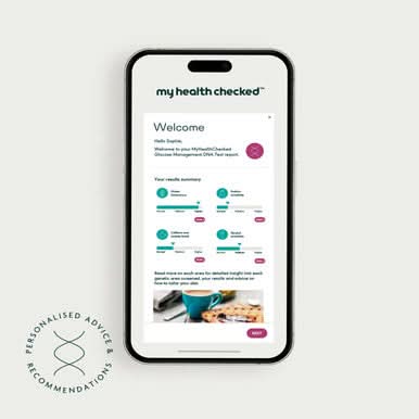 MyHealthChecked Intolerances & Sensitivities DNA Test