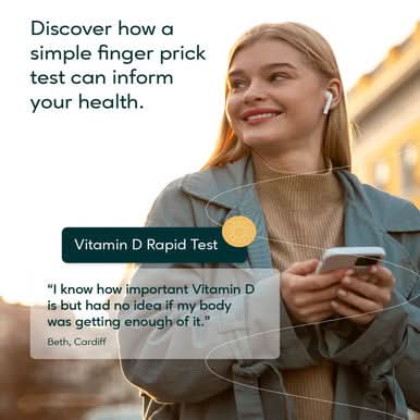 MyHealthChecked Rapid Test Vitamin D
