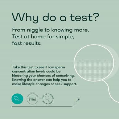 MyHealthChecked Sperm Concentration Rapid Test