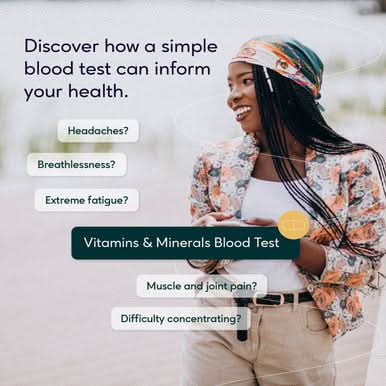 MyHealthChecked Vitamins & Minerals Profile Test