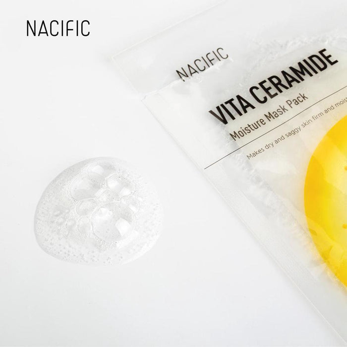 NACIFIC Vita Ceramide Moisture Mask asian authentic genuine original korean skincare montreal toronto calgary canada thekshop thekshop.ca natural organic vegan cruelty-free cosmetics kbeauty vancouver free shipping clean beauty routine skin makeup kpop stayz stan fandom photocard stray kids treasure
