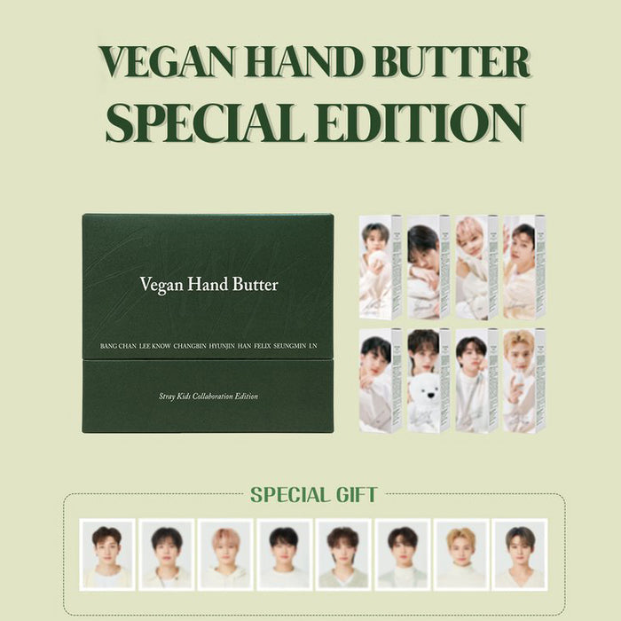 Nacific x Stray Kids You Made My SKZ Day Special Collaboration Vegan Hand Butter Set asian authentic genuine original korean skincare montreal toronto calgary canada thekshop thekshop.ca natural organic vegan cruelty-free cosmetics kbeauty vancouver free shipping