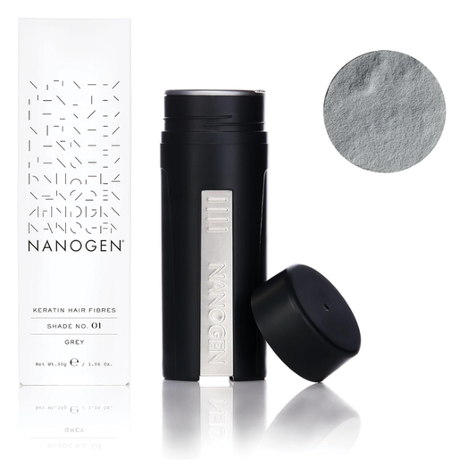 Nanogen Hair Thickening Fibres Grey 30g