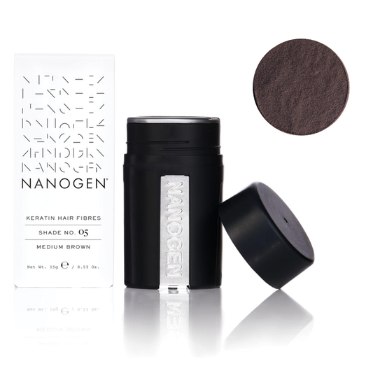 Nanogen Hair Thickening Fibres Medium Brown 15g