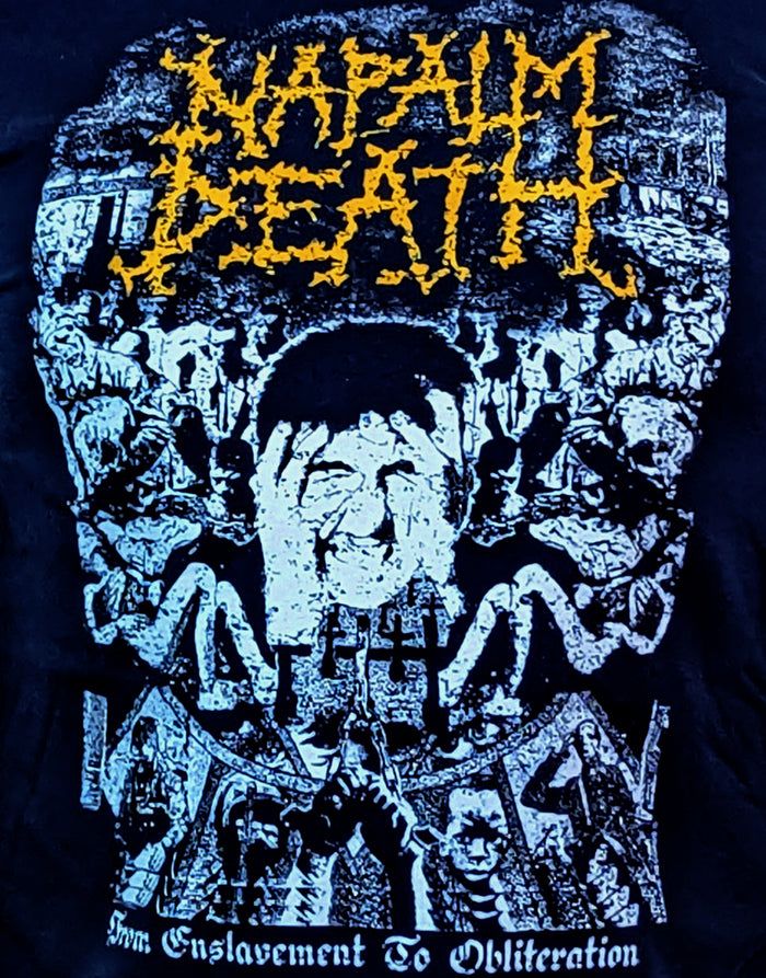 NAPALM DEATH (From Enslavement To Obliteration) Men's T-Shirt