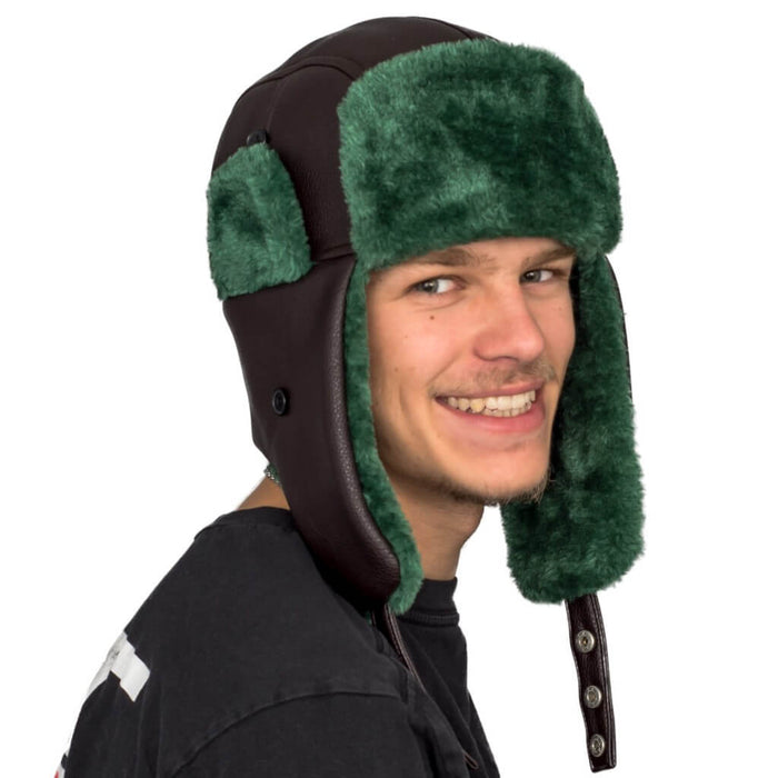 National Lampoon’s Christmas Vacation Cousin Eddie Trapper Faux Fux Hat 2