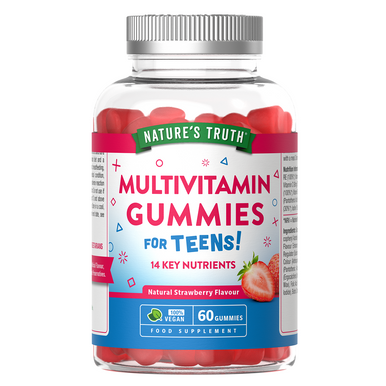 Nature's Truth Teen Multivitamin Natural Strawberry Flavour  60 Tablets