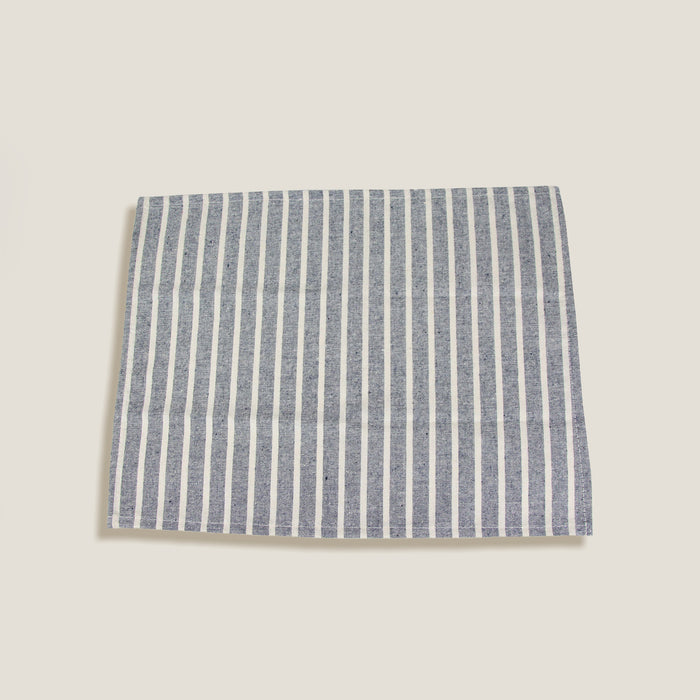 Navy Blue Stripes Napkin Set