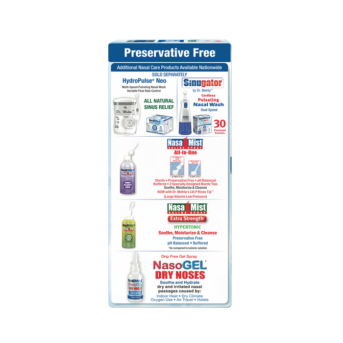 Neilmed Sinus Rinse Regular Kit 1 Nasal Irrigator and 60 Sachets