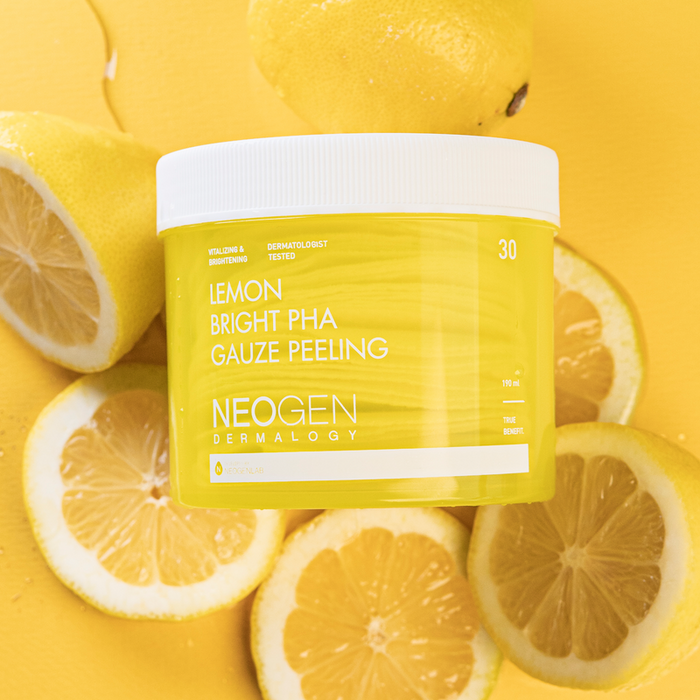 [NeoGen] Dermalogy Lemon Bright Pha Gauze Peeling 190ml (30 Pads)-NeoGen-Luxiface