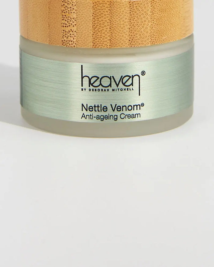 Jar of Nettle Venom Anti-ageing Cream by heaven on a white background
