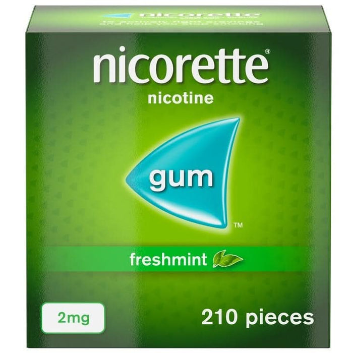 Nicorette Freshmint 2mg Nicotine Gum