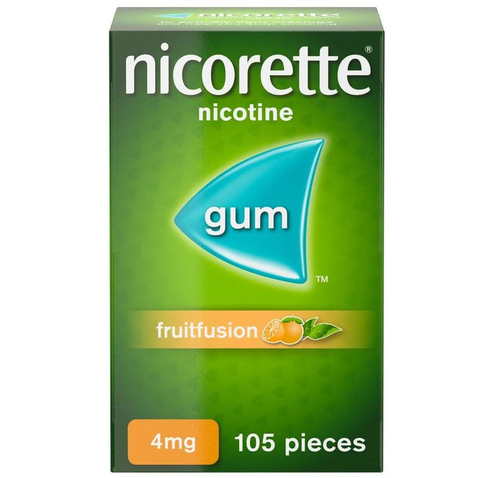 Nicorette Fruitfusion 4mg Nicotine Gum