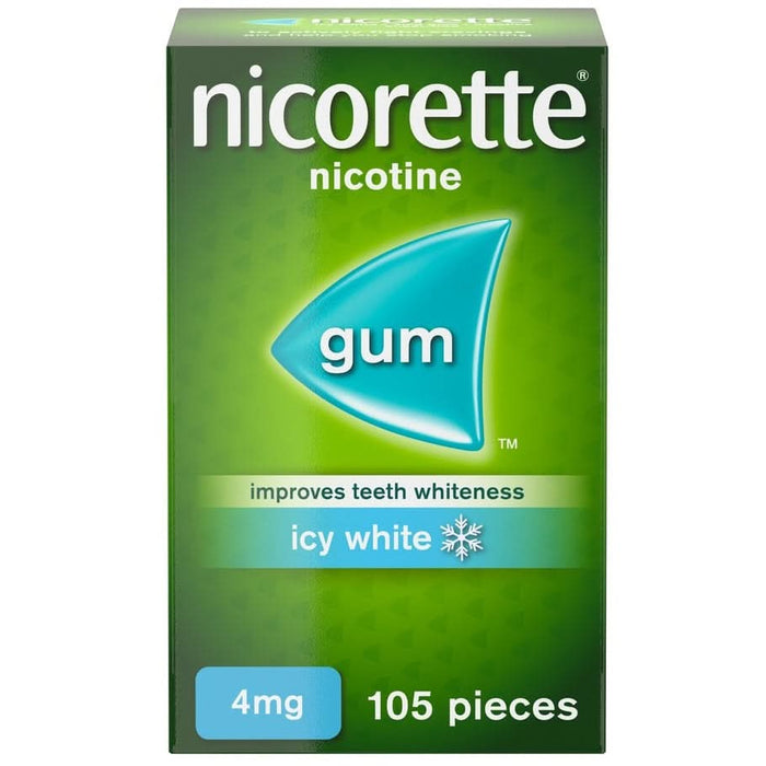 Nicorette Icy White 4mg Nicotine Gum