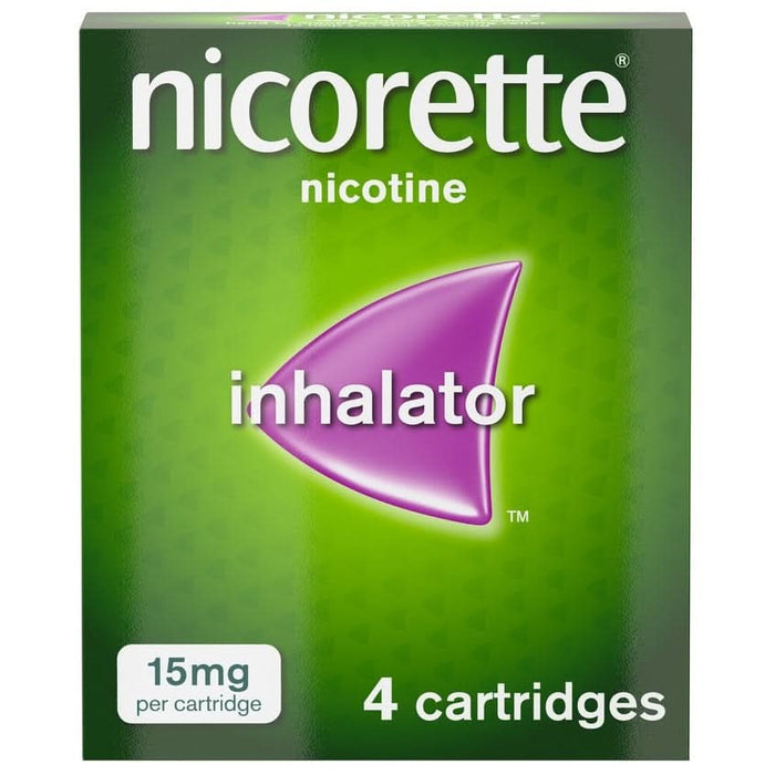 Nicorette Inhalator 15mg 4 Cartridges