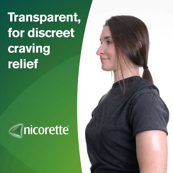 Nicorette Invisi Patch Step One 25mg 7 Pack