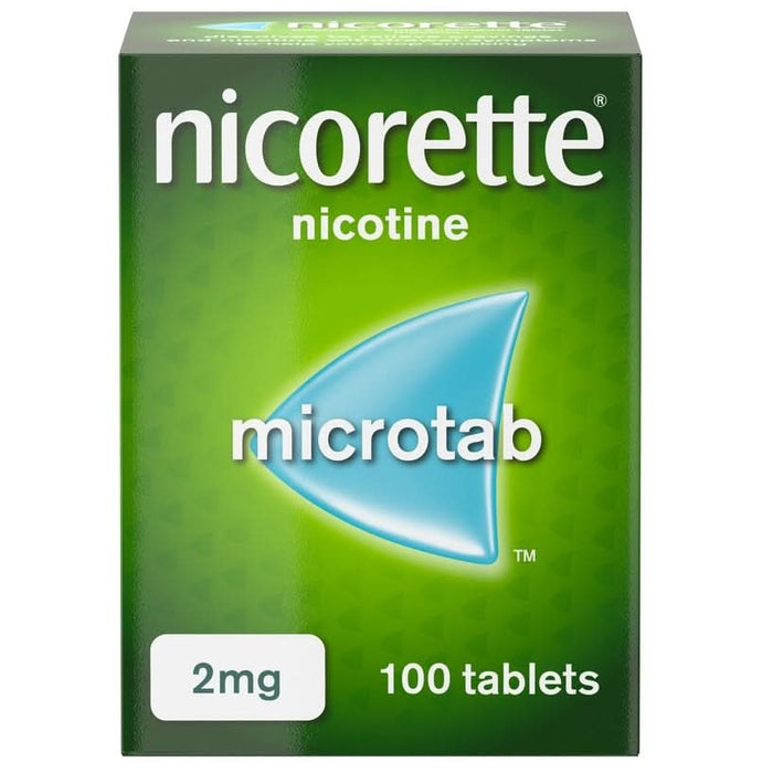 Nicorette Microtab 2mg Nicotine Sublingual 100 Tablets