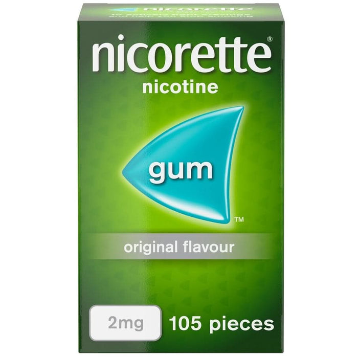 Nicorette Original Gum 2mg 105 Pieces