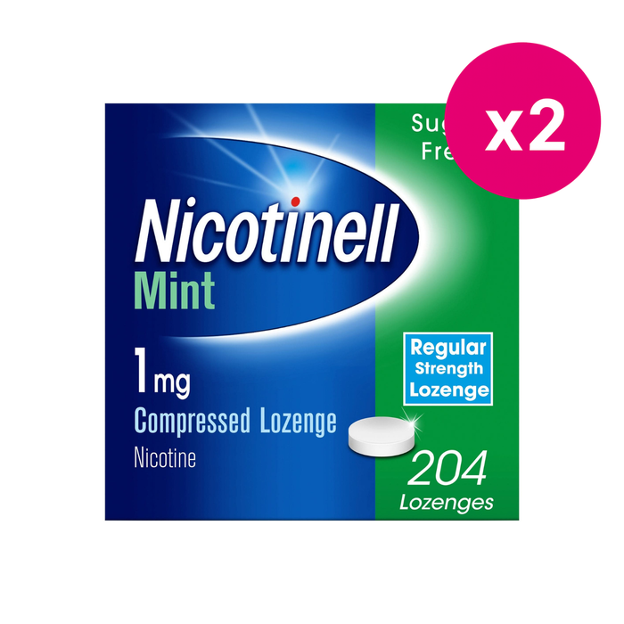 Nicotinell 1mg Mint Lozenges 204 Pieces
