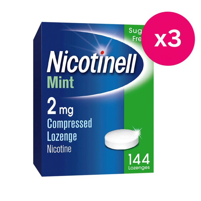 Nicotinell 2mg Mint Lozenges 144 Pieces