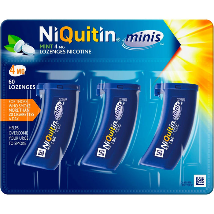 NiQuitin Minis 4mg Mint 60 Lozenges