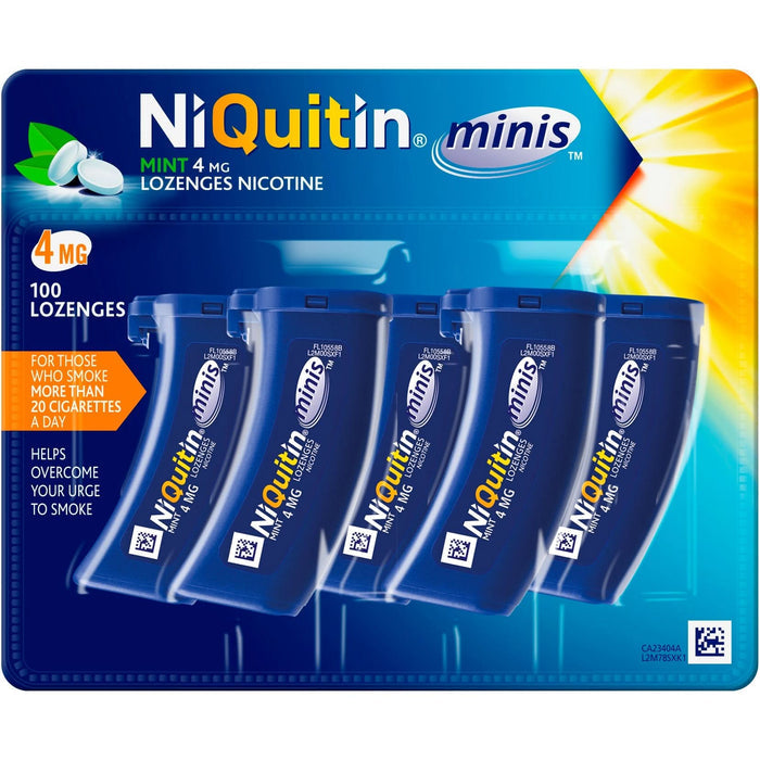 NiQuitin Minis 4mg Mint 60 Lozenges