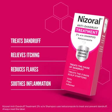 Nizoral Anti-Dandruff Shampoo 60ml