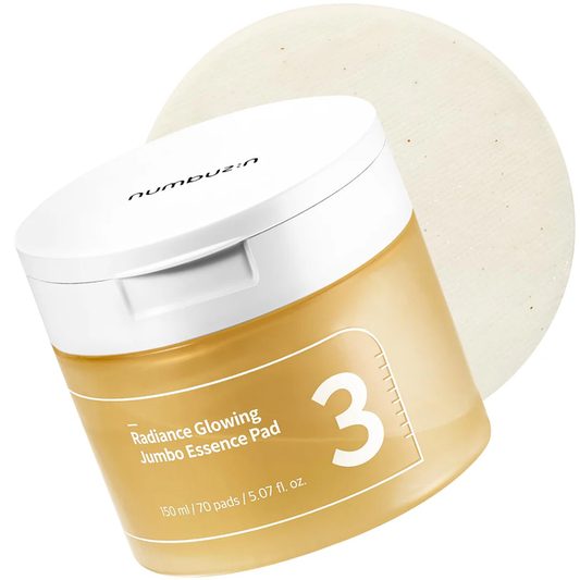 No.3 Radiance Glowing Jumbo Essence Pads (70 Pads)