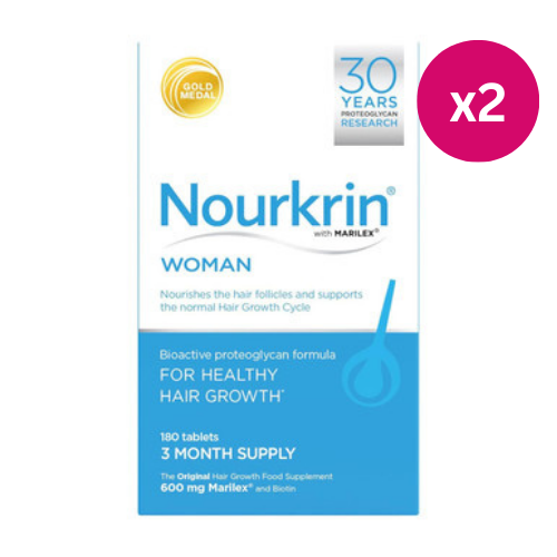 Nourkrin Woman 6 Months Supply 180 Pack x2