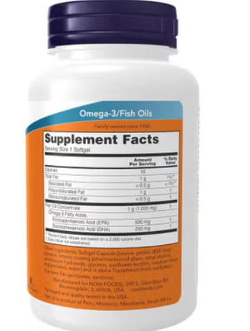 Now Foods Ultra Omega-3 Softgels 90's Now