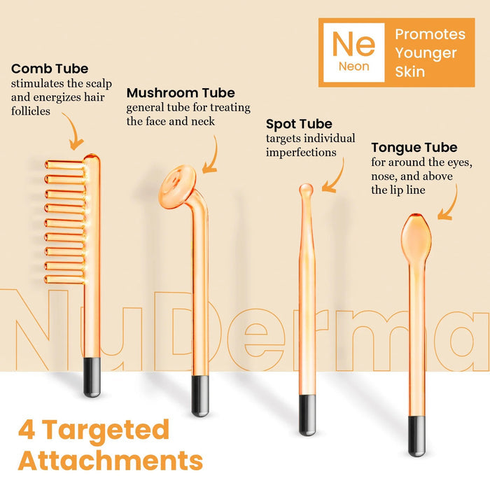 Nuderma high frequency wand